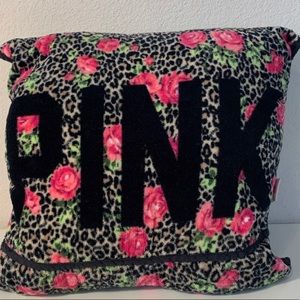 Victoria Secret PINK rose pillow